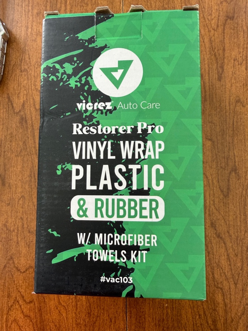 Vicrez Restorer Pro Vinyl Wrap Plastic & Rubber Kit - Green/Black